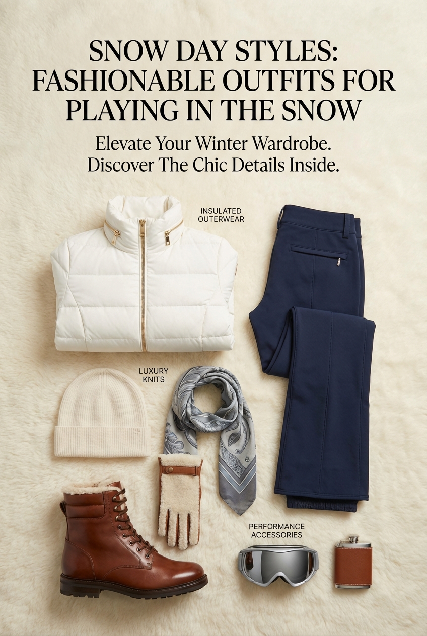 Snow Day Styles Fashionable Outfits For Playing In The Snow - photo 4