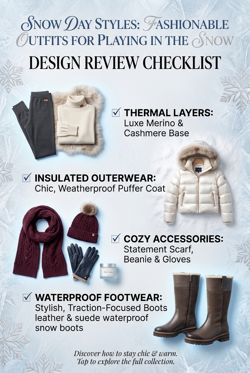 Snow Day Styles Fashionable Outfits For Playing In The Snow - photo 5