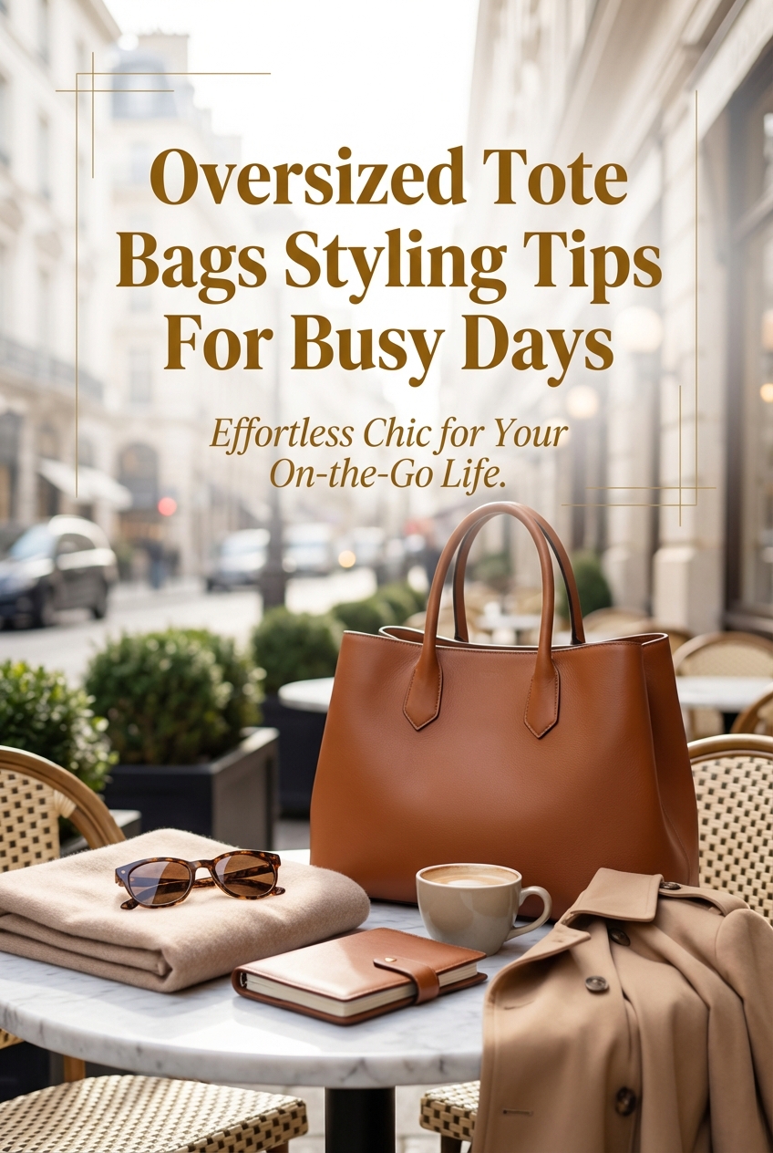 Oversized Tote Bags Styling Tips For Busy Days - photo 2