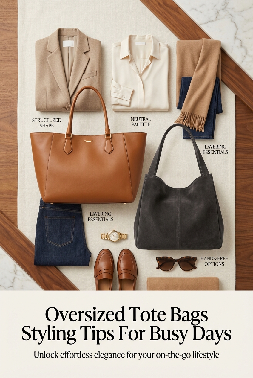 Oversized Tote Bags Styling Tips For Busy Days - photo 4