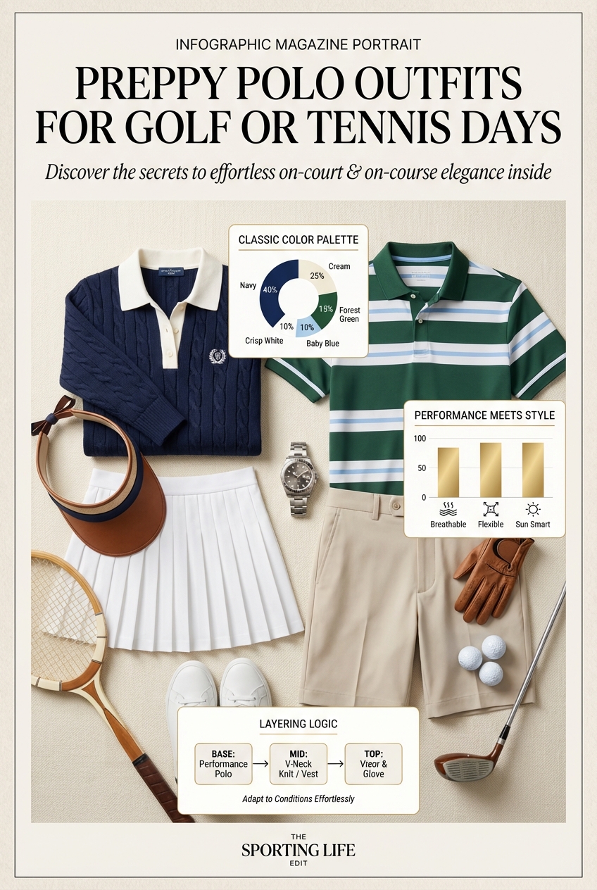 Preppy Polo Outfits For Golf Or Tennis Days - photo 3