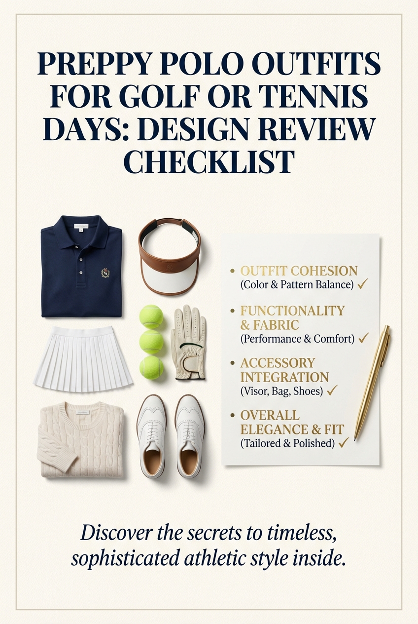 Preppy Polo Outfits For Golf Or Tennis Days - photo 5