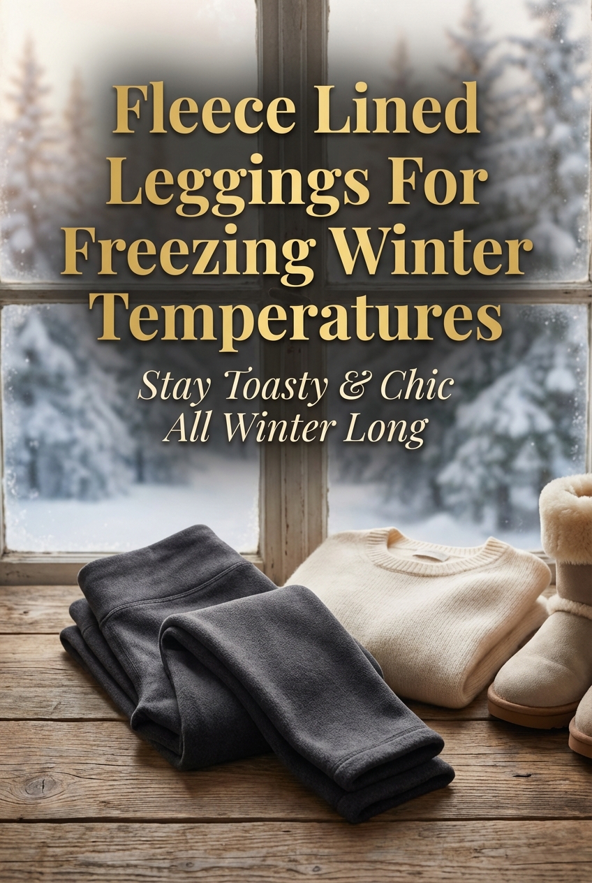 Fleece Lined Leggings For Freezing Winter Temperatures - photo 2