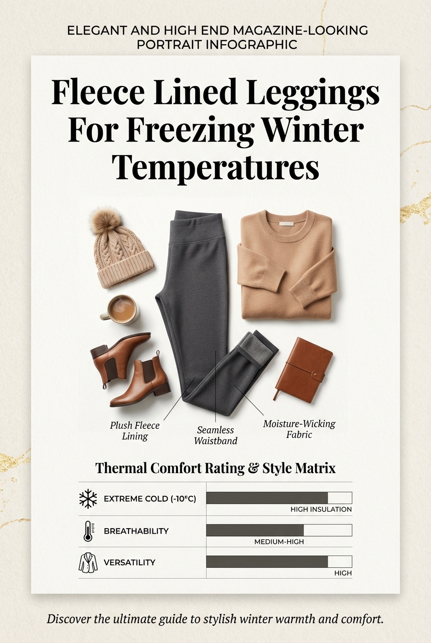 Fleece Lined Leggings For Freezing Winter Temperatures - photo 3