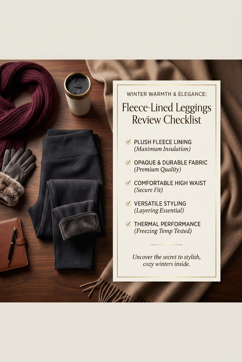 Fleece Lined Leggings For Freezing Winter Temperatures - photo 5