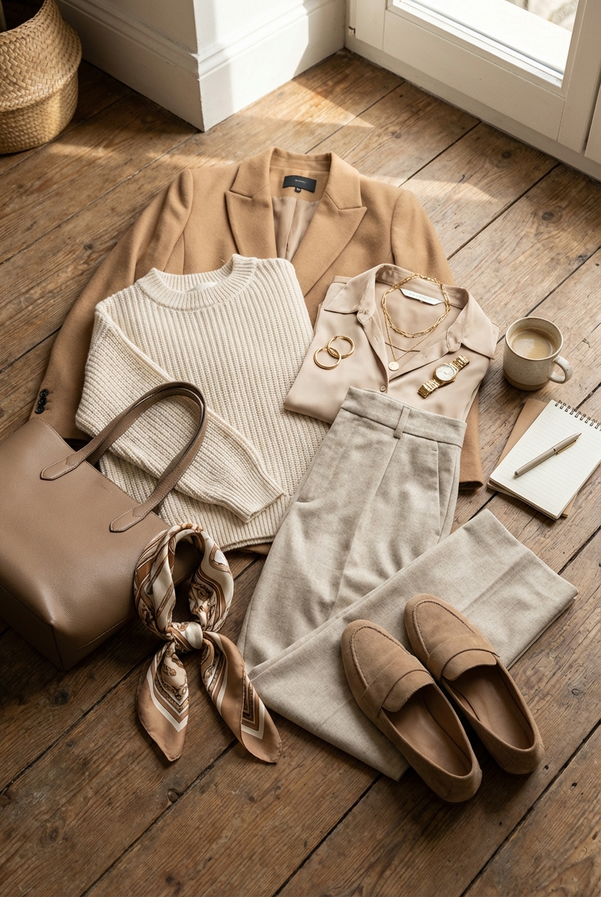 Capsule Wardrobe For Creating Chic Monochromatic Looks