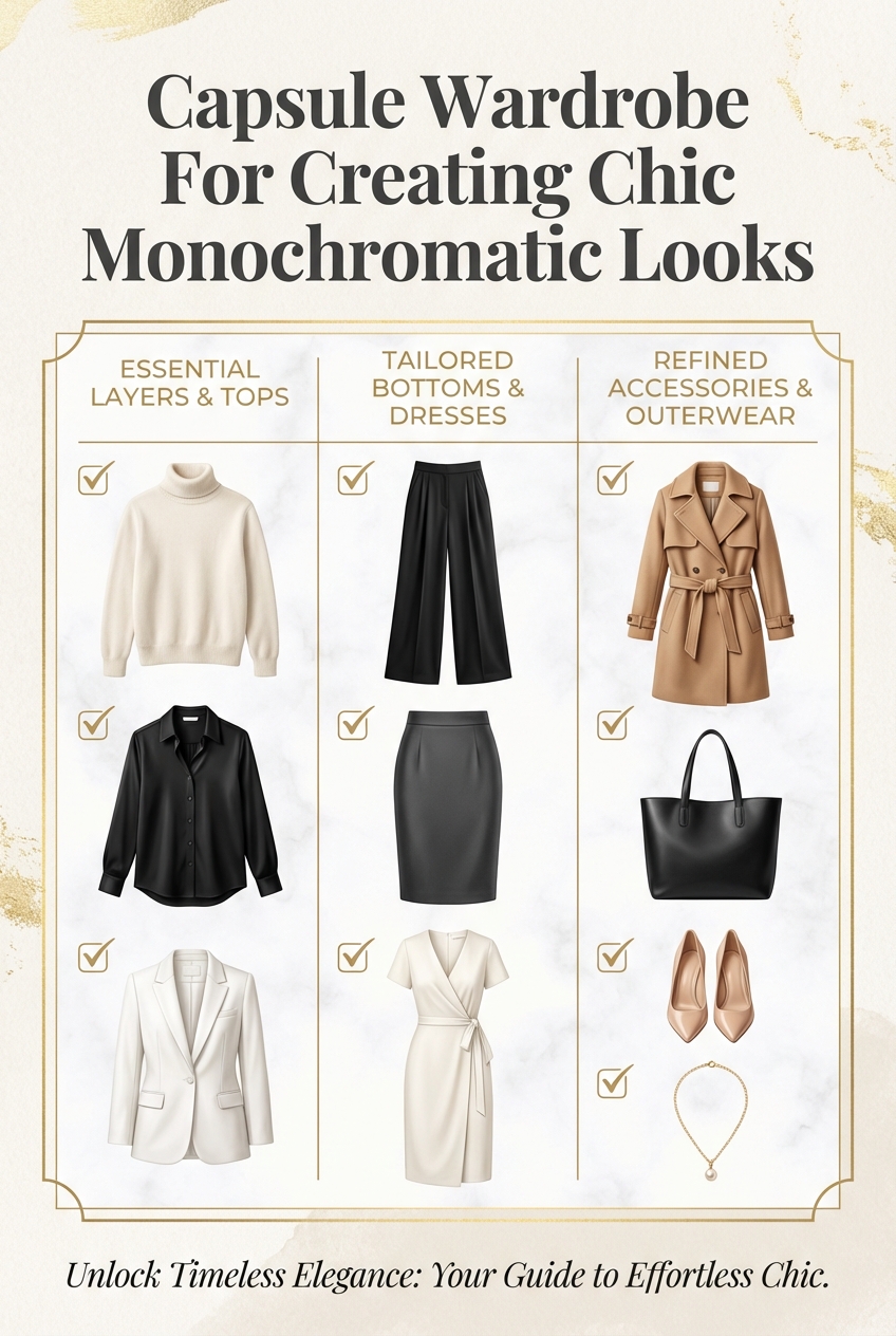 Capsule Wardrobe For Creating Chic Monochromatic Looks - photo 5