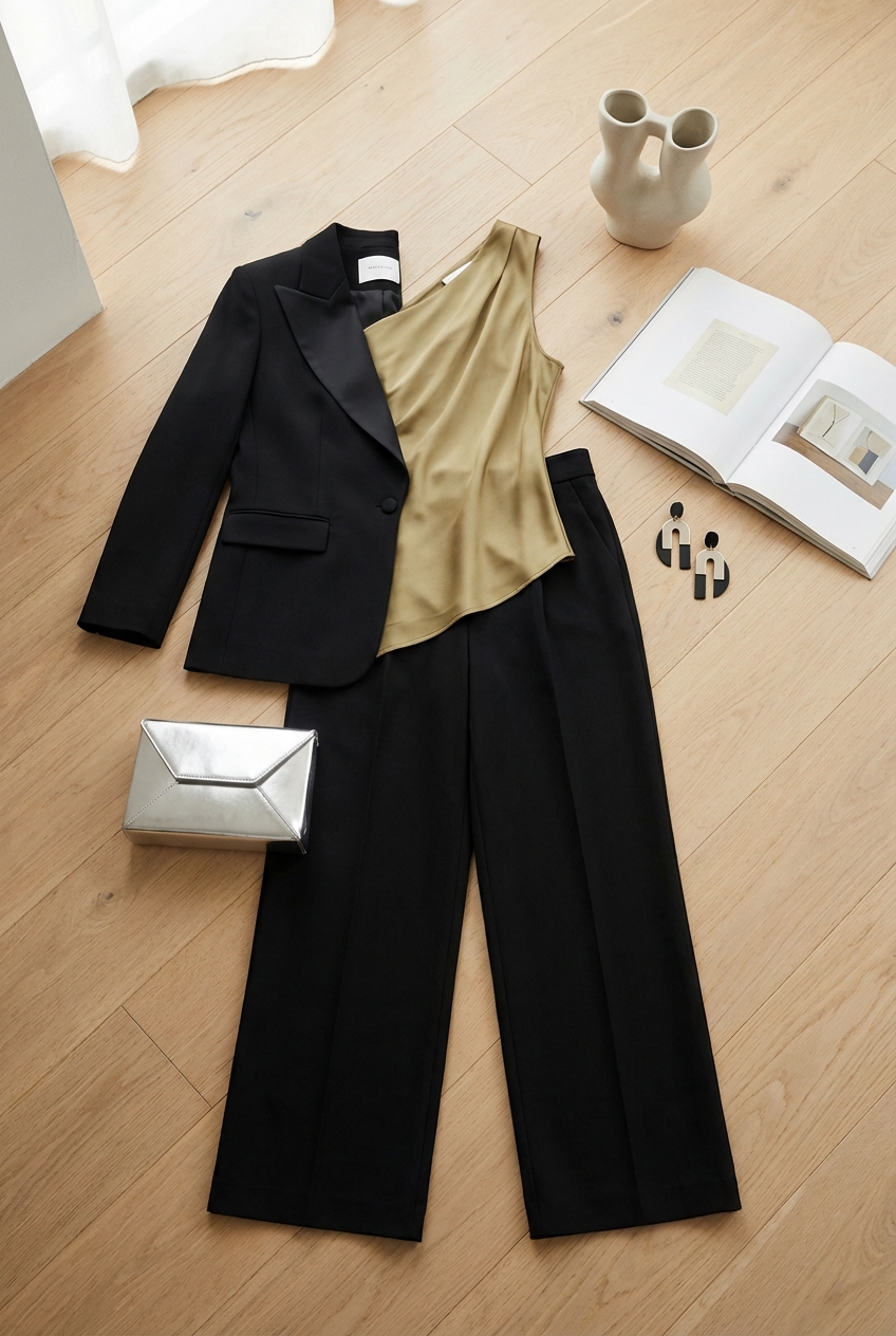 Chic Art Gallery Opening Looks With Sculpted Lines Sophisticated Artistic And Statement Making