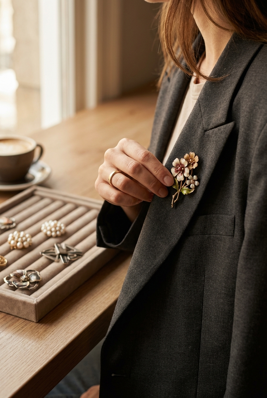 How To Elevate Your Outfits With Brooches