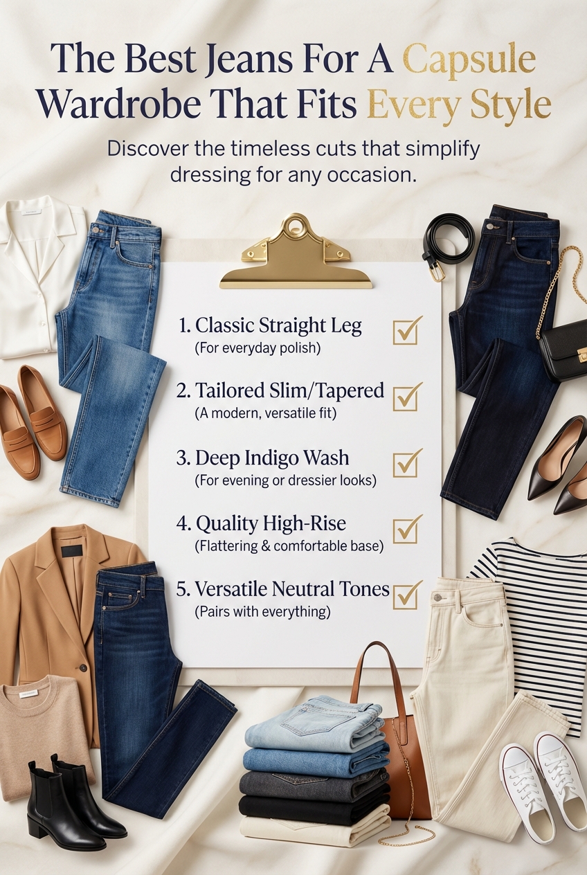 The Best Jeans For A Capsule Wardrobe That Fits Every Style - photo 5