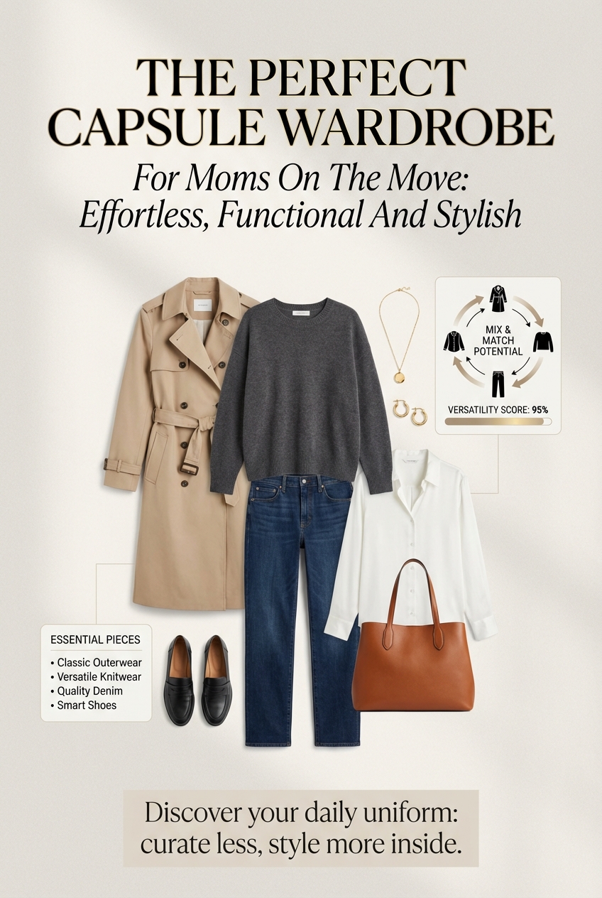 The Perfect Capsule Wardrobe For Moms On The Move Effortless Functional And Stylish - photo 3