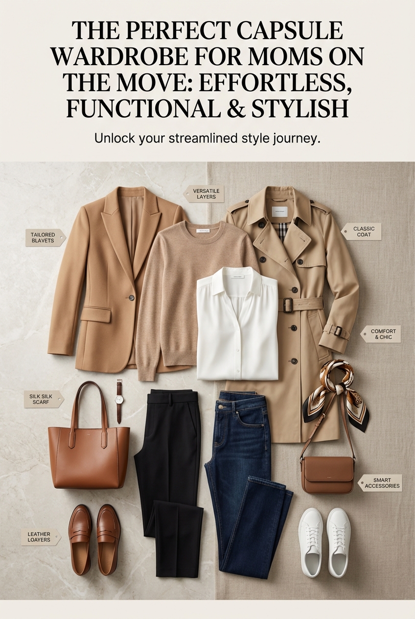 The Perfect Capsule Wardrobe For Moms On The Move Effortless Functional And Stylish - photo 4