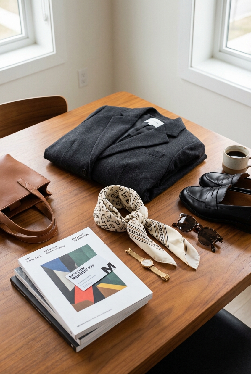 Sophisticated Museum Day Looks With Tailored Blazers