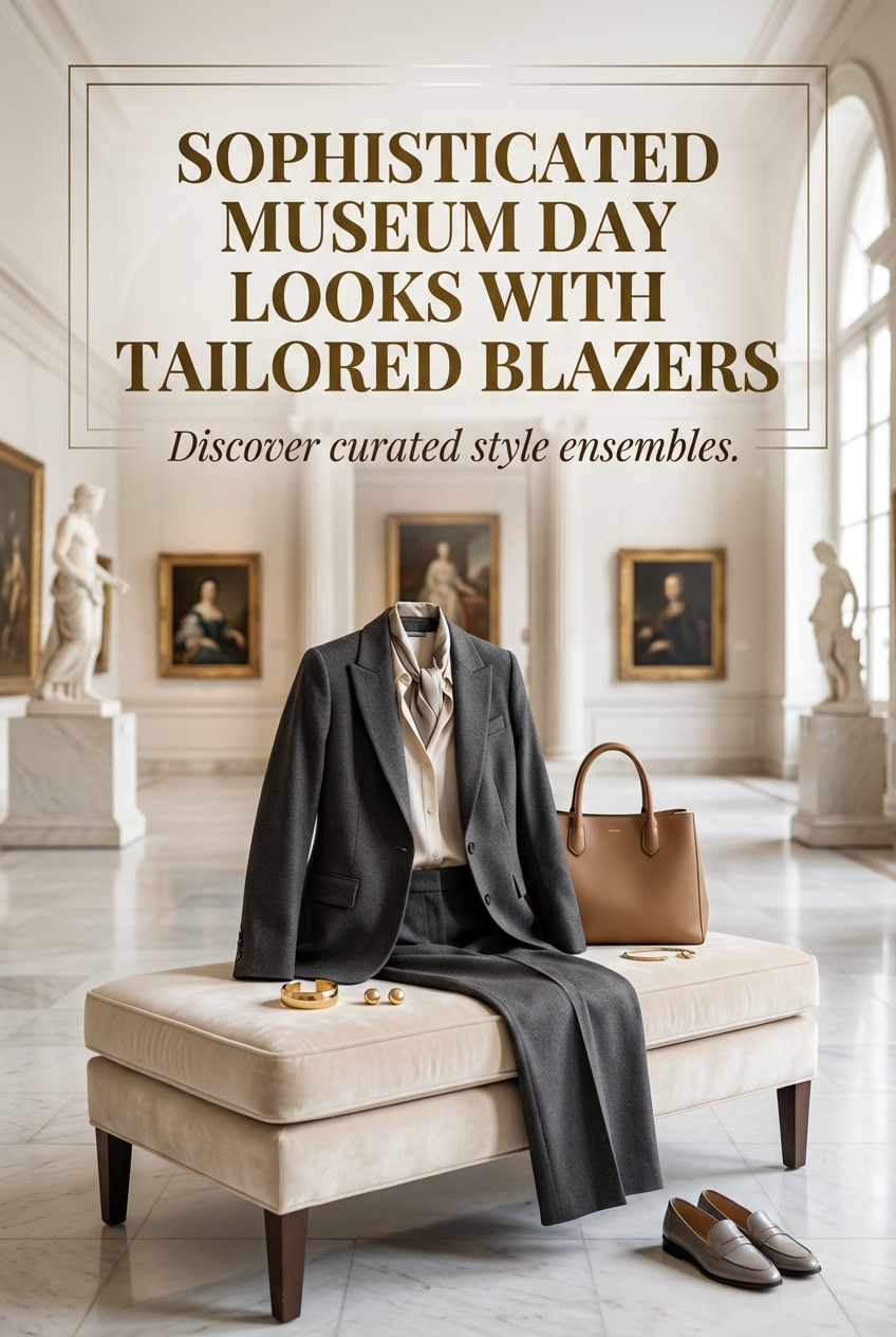 Sophisticated Museum Day Looks With Tailored Blazers - photo 2