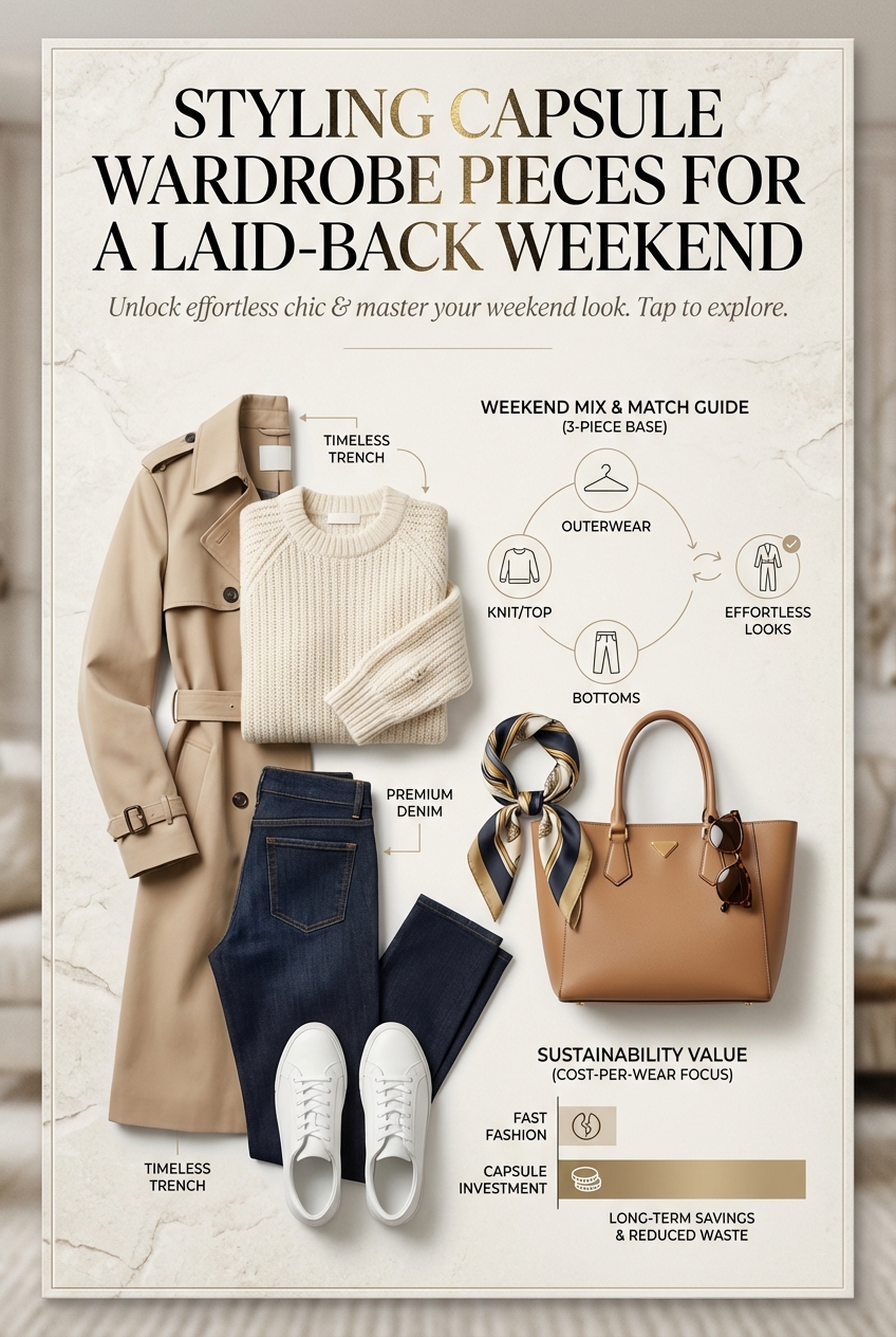 Styling Capsule Wardrobe Pieces For A Laid Back Weekend - photo 3