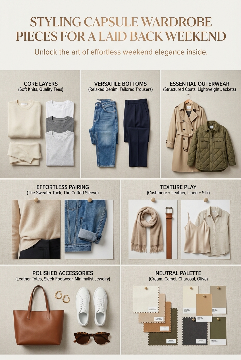 Styling Capsule Wardrobe Pieces For A Laid Back Weekend - photo 4
