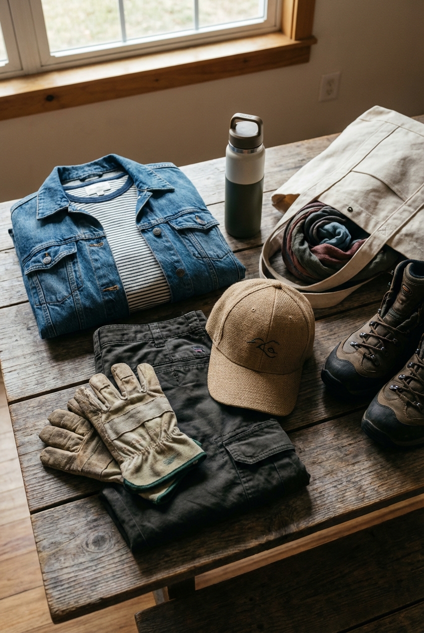 Effortless Volunteer Day Attire With Practical Layers Stay Comfortable And Stylish While Giving Back