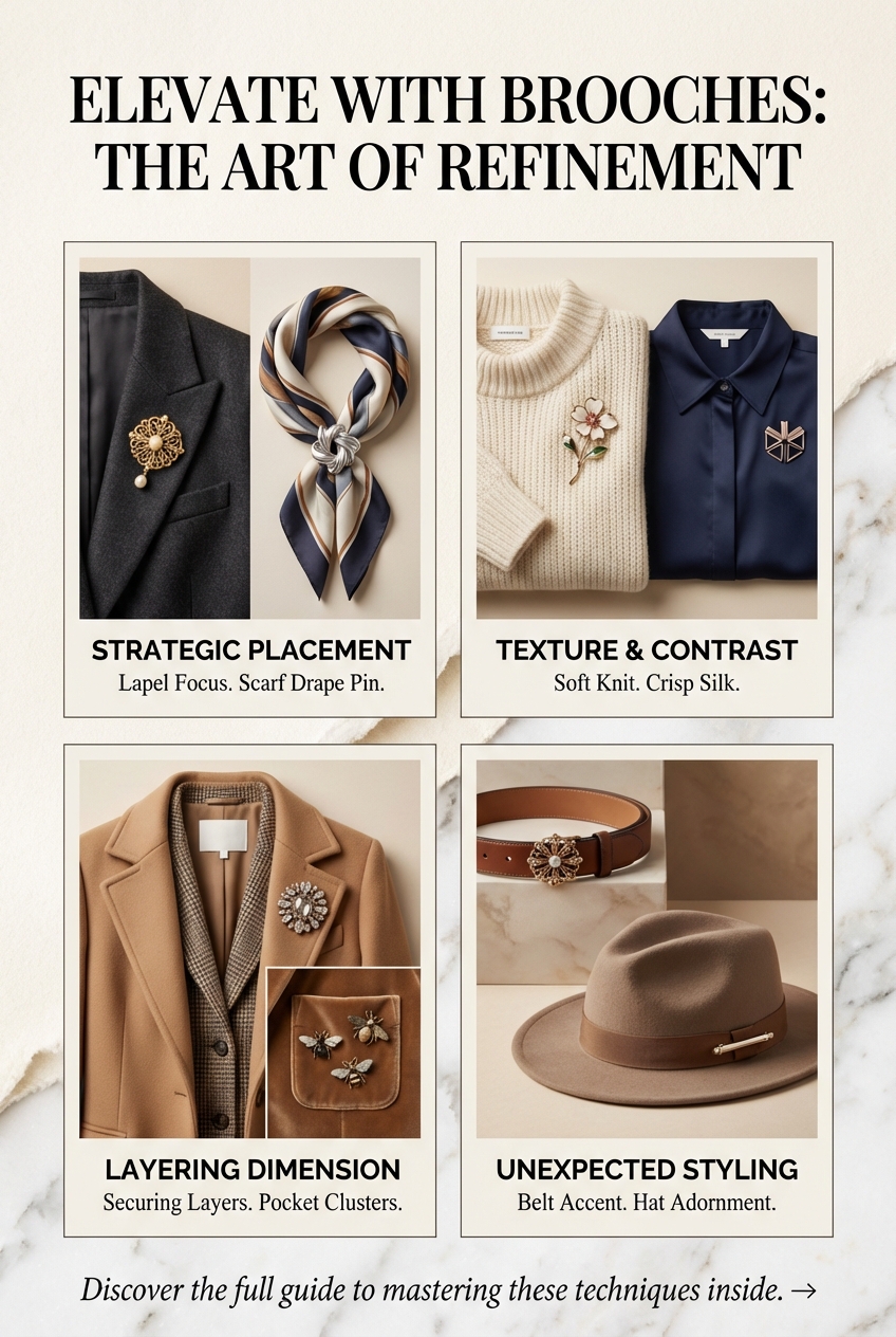 How To Elevate Your Outfits With Brooches - photo 4