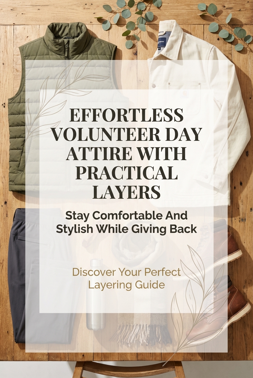Effortless Volunteer Day Attire With Practical Layers Stay Comfortable And Stylish While Giving Back - photo 2