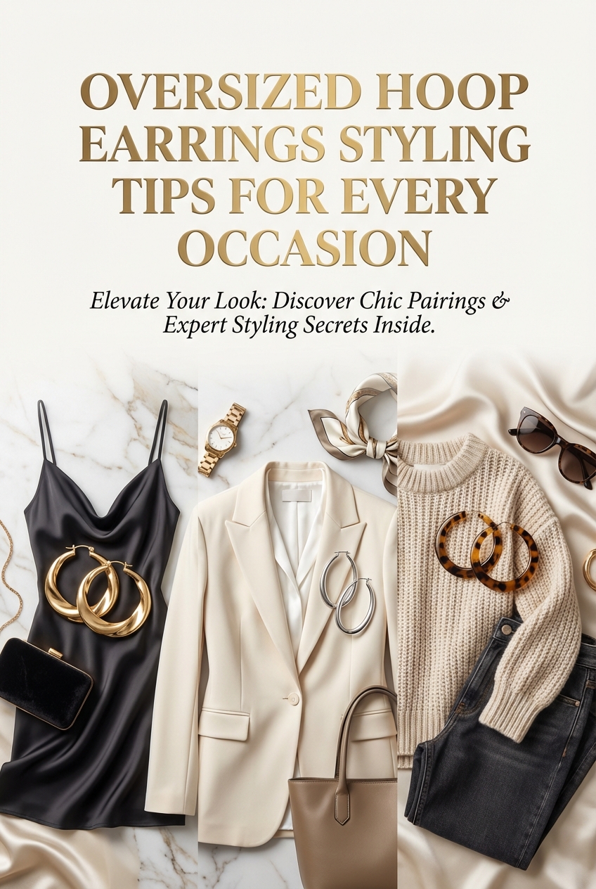 Oversized Hoop Earrings Styling Tips For Every Occasion - photo 2