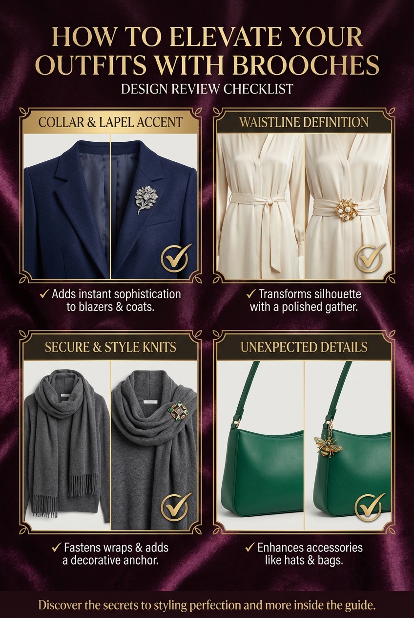 How To Elevate Your Outfits With Brooches - photo 5