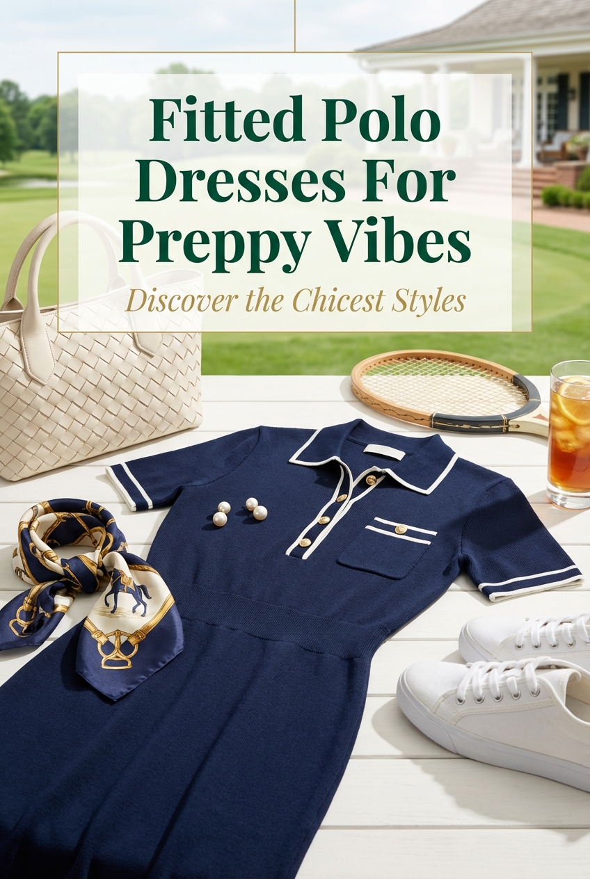 Fitted Polo Dresses For Preppy Vibes - photo 2