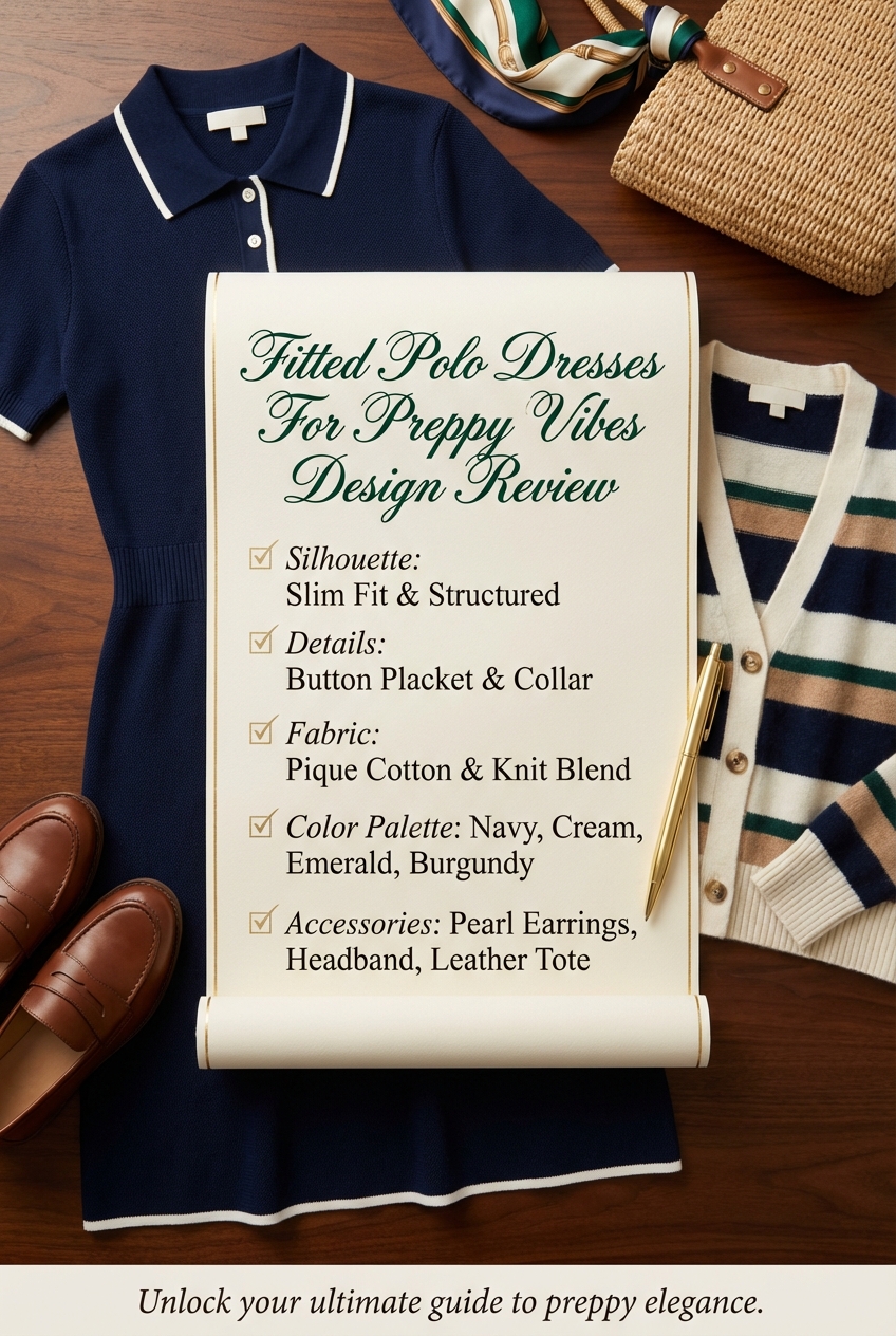 Fitted Polo Dresses For Preppy Vibes - photo 5