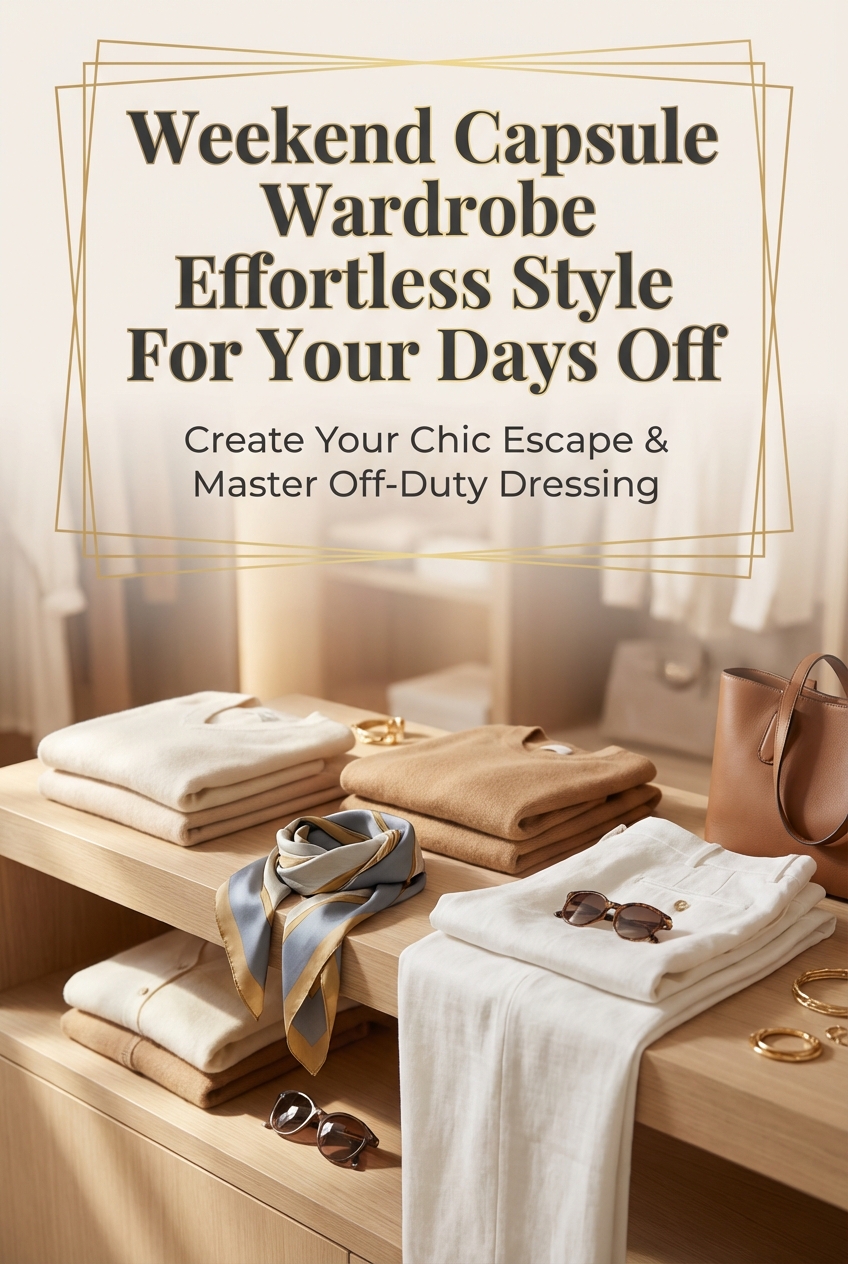 Weekend Capsule Wardrobe Effortless Style For Your Days Off - photo 2