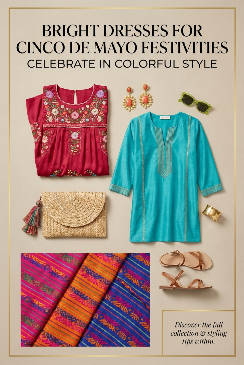 Bright Dresses For Cinco De Mayo Festivities Celebrate In Colorful Style - photo 4