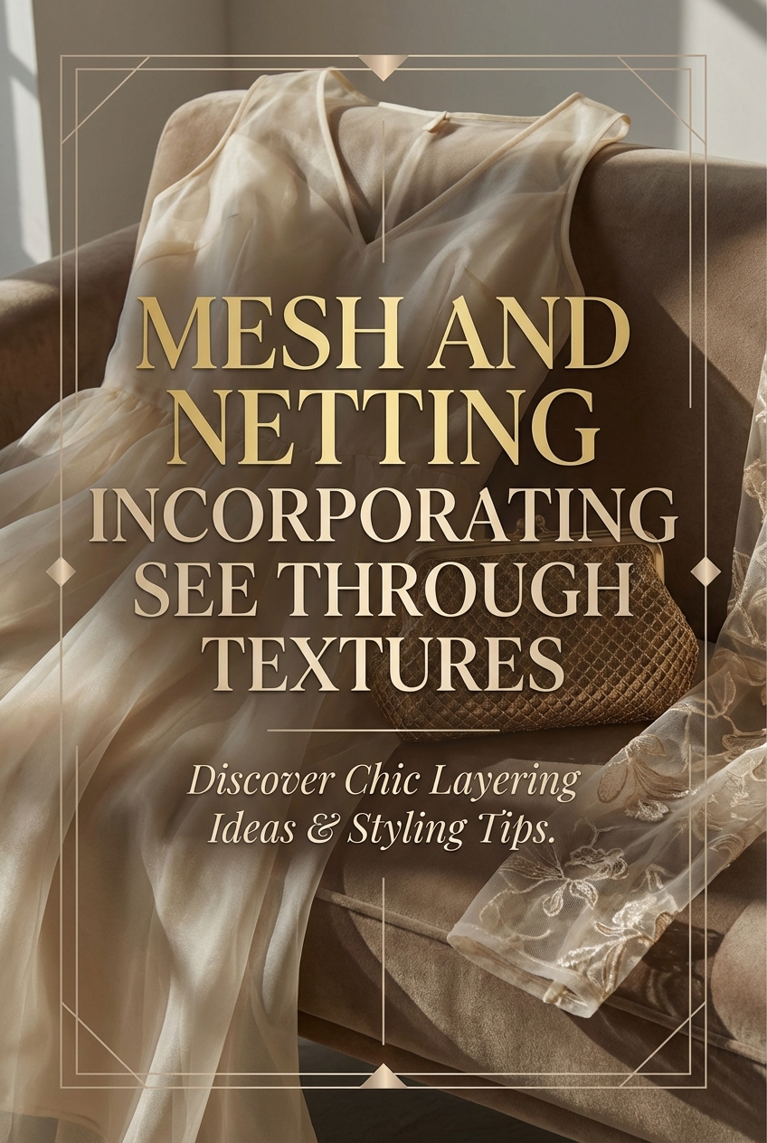 Mesh And Netting Incorporating See Through Textures - photo 2