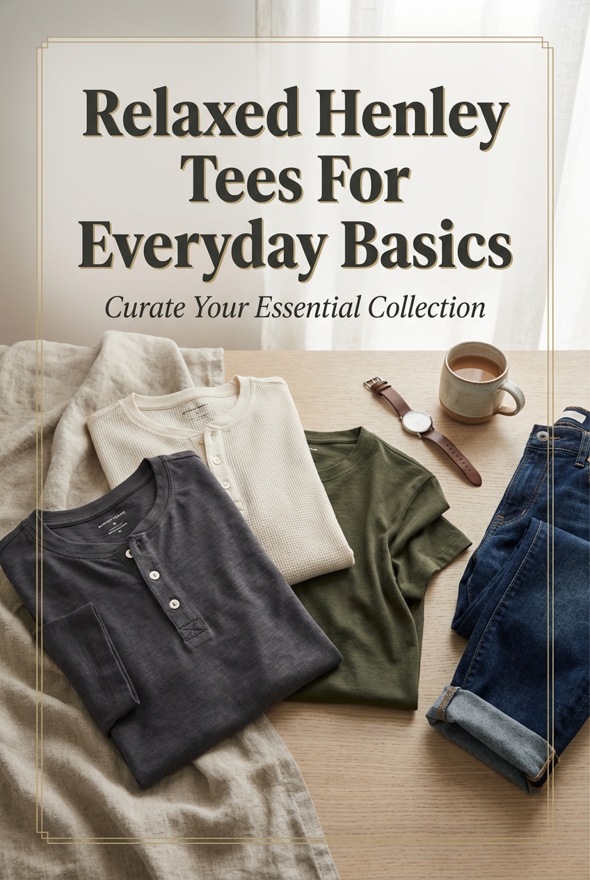 Relaxed Henley Tees For Everyday Basics - photo 2