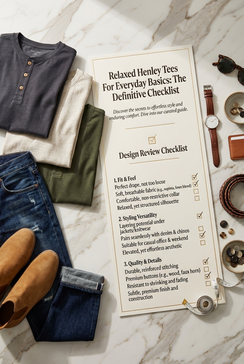 Relaxed Henley Tees For Everyday Basics - photo 5