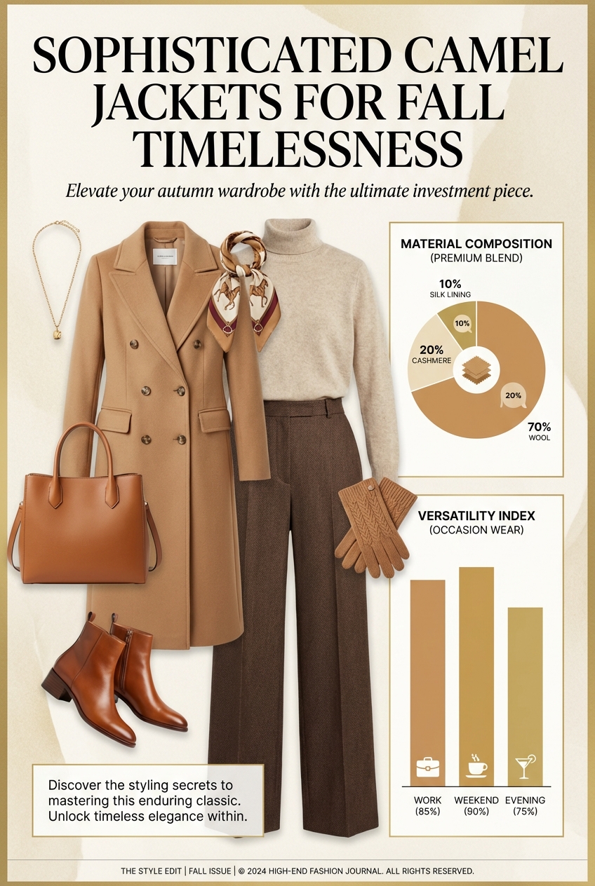 Sophisticated Camel Jackets For Fall Timelessness - photo 3