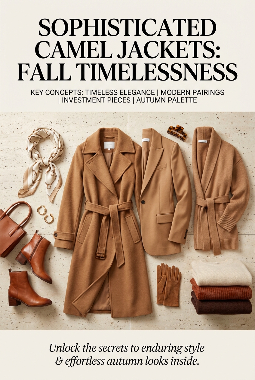 Sophisticated Camel Jackets For Fall Timelessness - photo 4