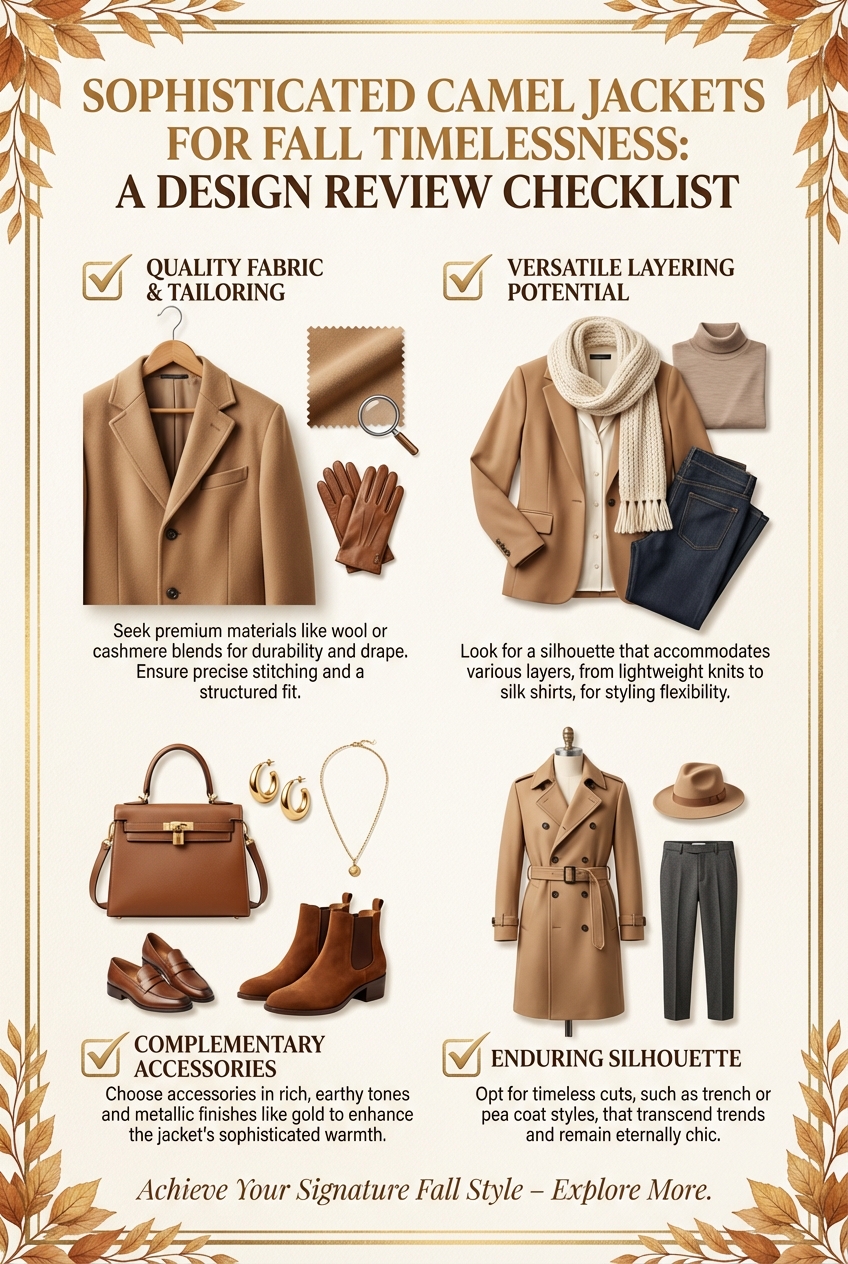 Sophisticated Camel Jackets For Fall Timelessness - photo 5