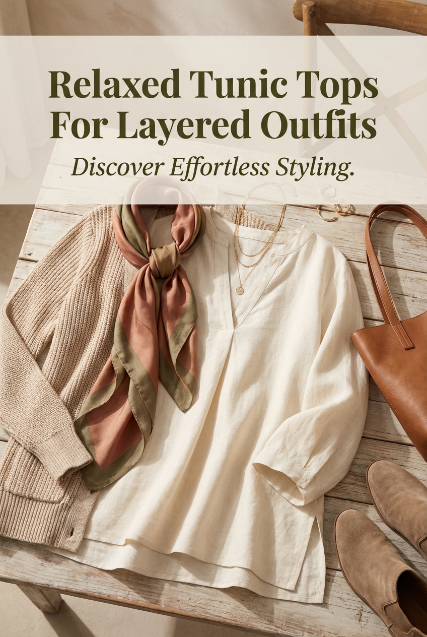 Relaxed Tunic Tops For Layered Outfits - photo 2