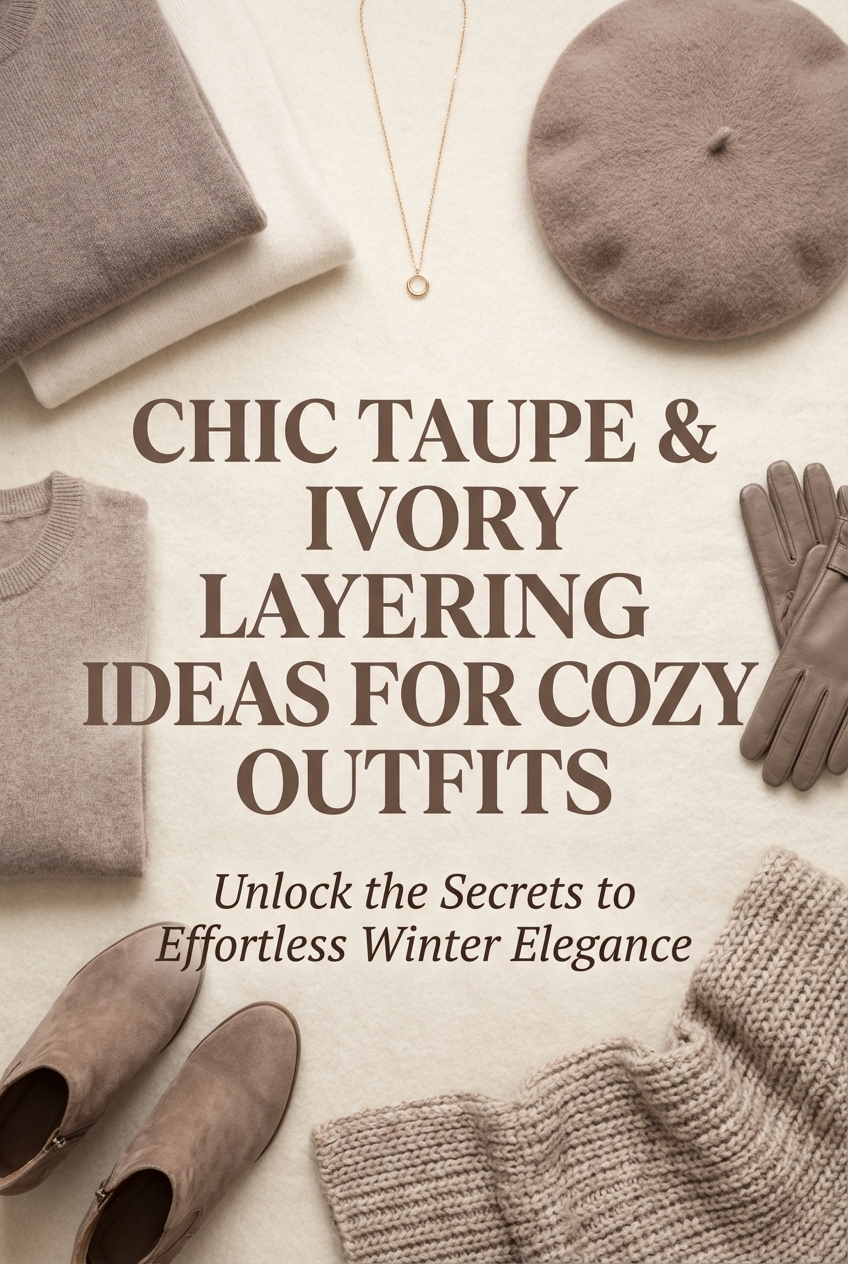 Chic Taupe And Ivory Layering Ideas For Cozy Outfits - photo 2