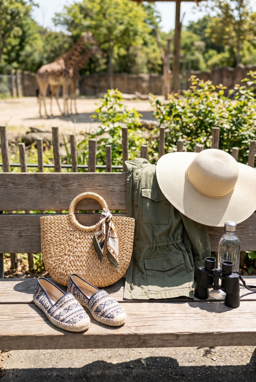 Effortless Day At The Zoo Outfits With Comfortable Flats Stylish Looks For Exploring