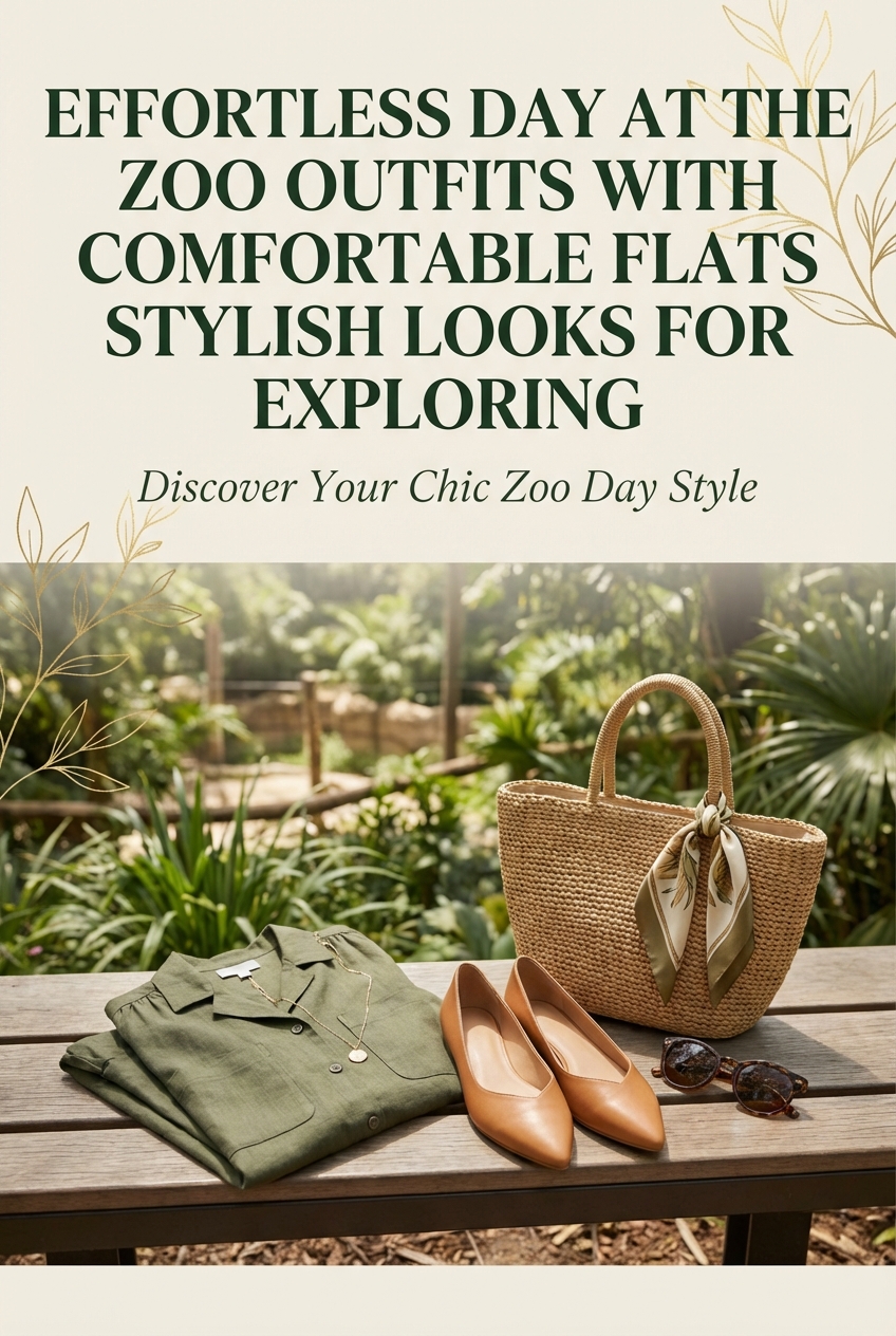 Effortless Day At The Zoo Outfits With Comfortable Flats Stylish Looks For Exploring - photo 2
