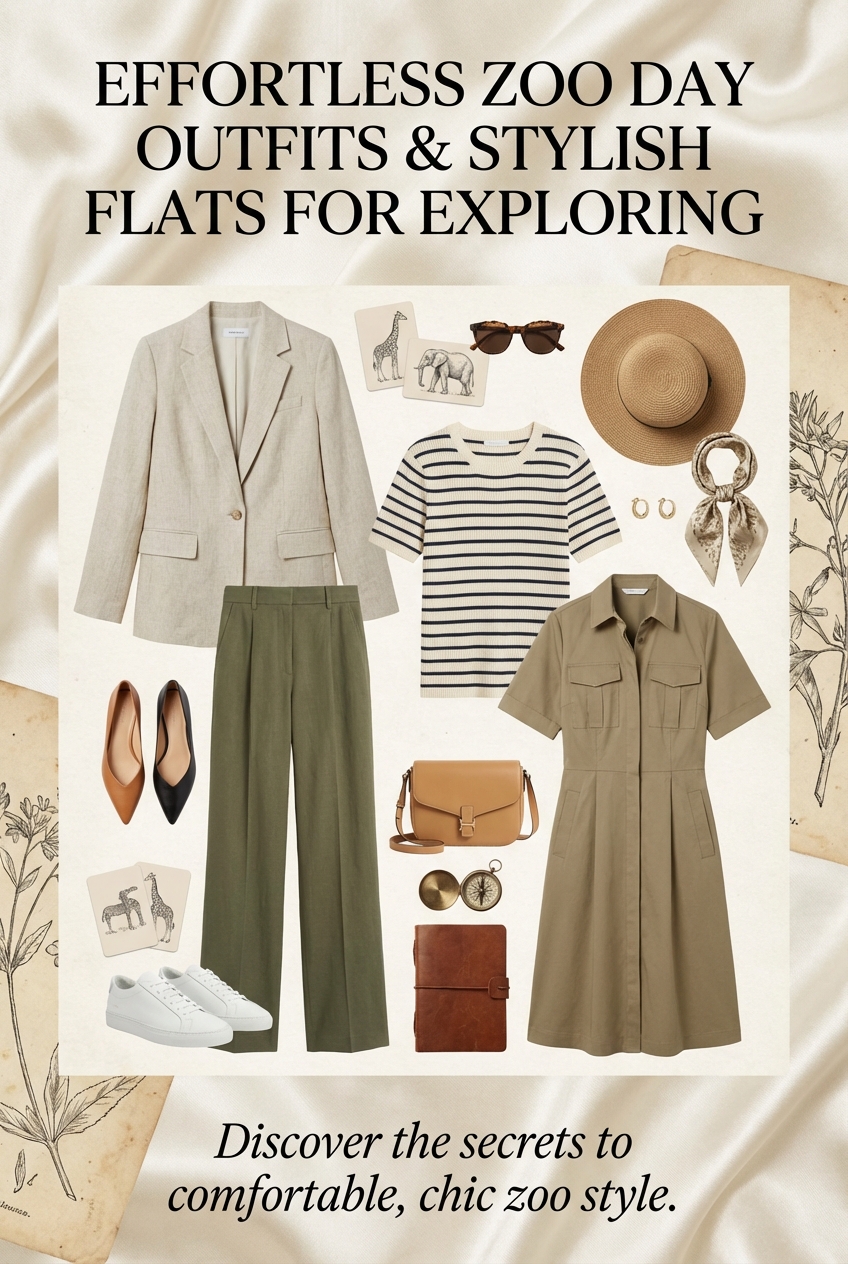 Effortless Day At The Zoo Outfits With Comfortable Flats Stylish Looks For Exploring - photo 4