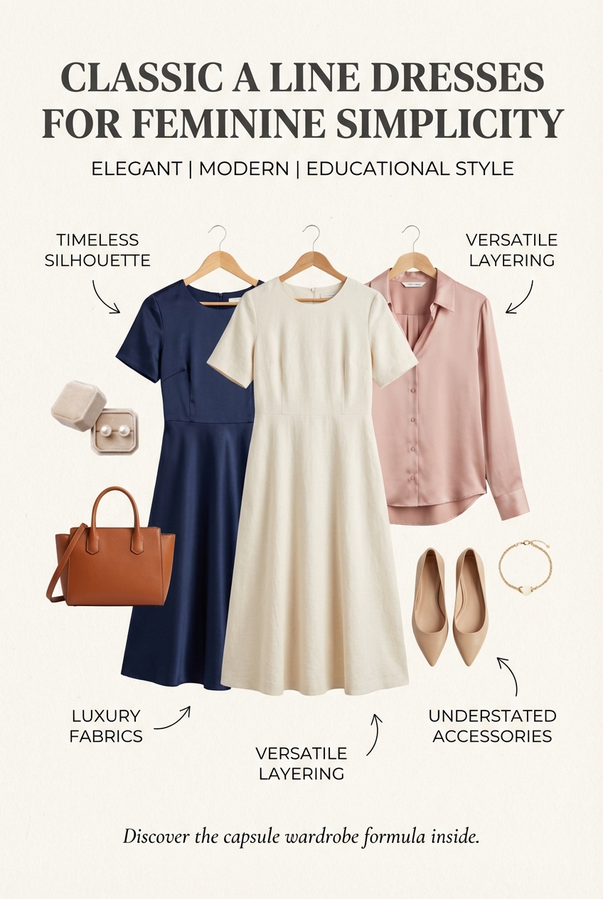 Classic A Line Dresses For Feminine Simplicity - photo 4