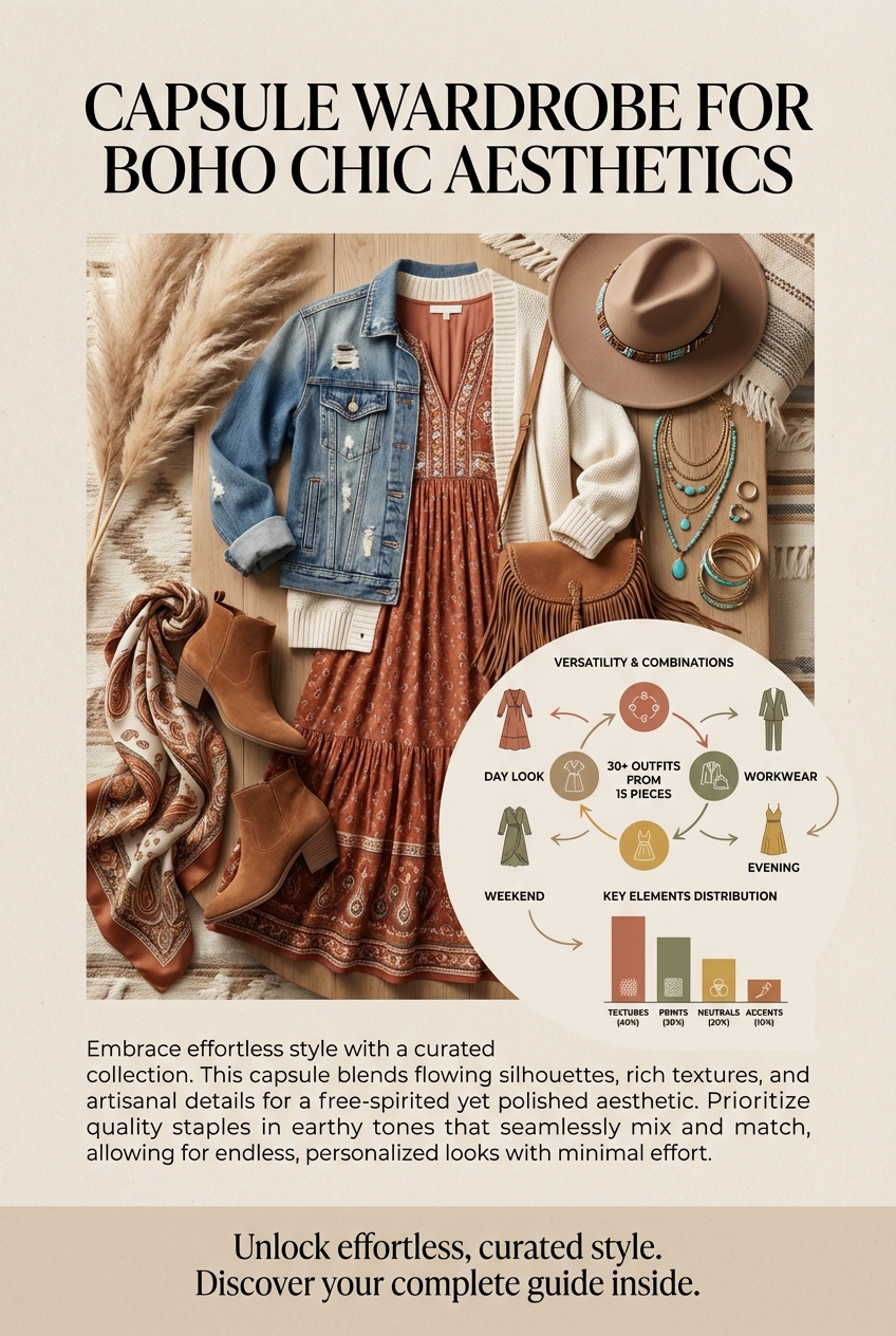Capsule Wardrobe For Boho Chic Aesthetics - photo 3