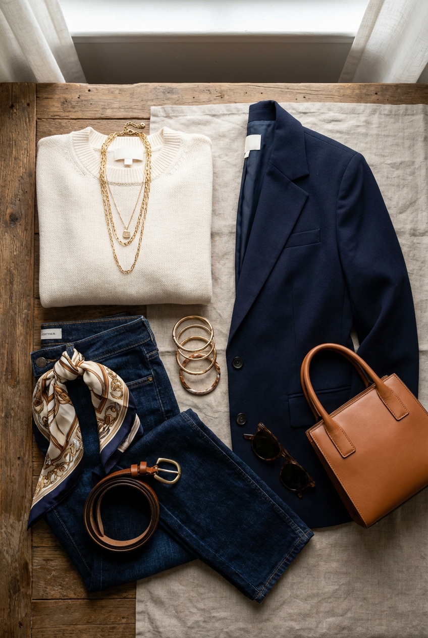 How To Layer Accessories In A Capsule Wardrobe
