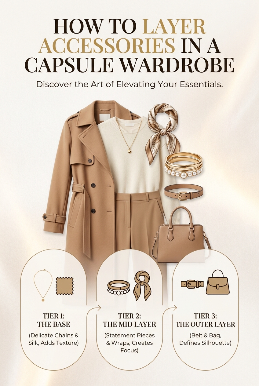 How To Layer Accessories In A Capsule Wardrobe - photo 3