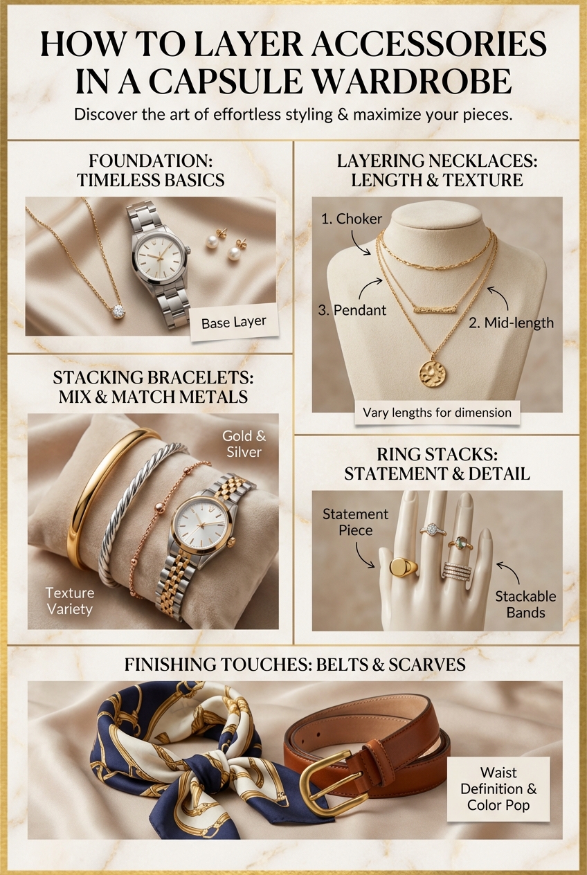 How To Layer Accessories In A Capsule Wardrobe - photo 4