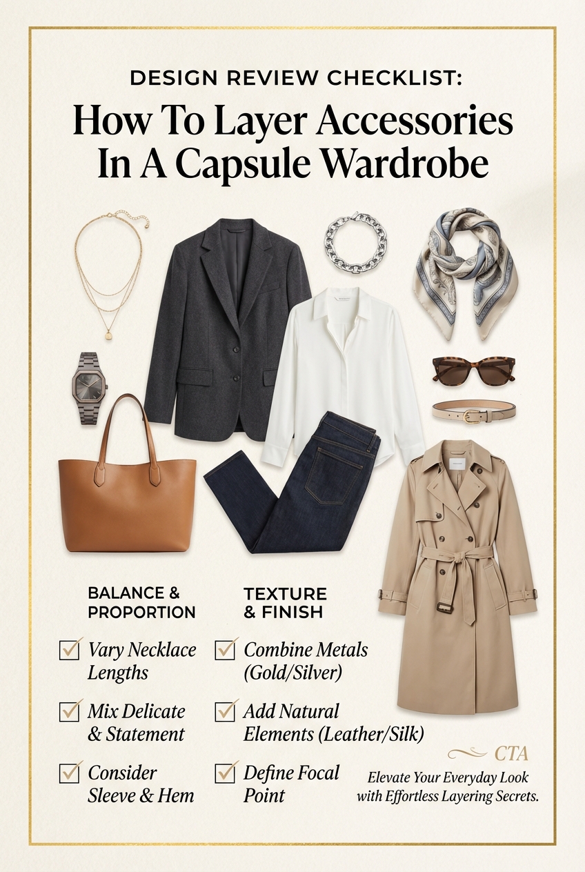 How To Layer Accessories In A Capsule Wardrobe - photo 5