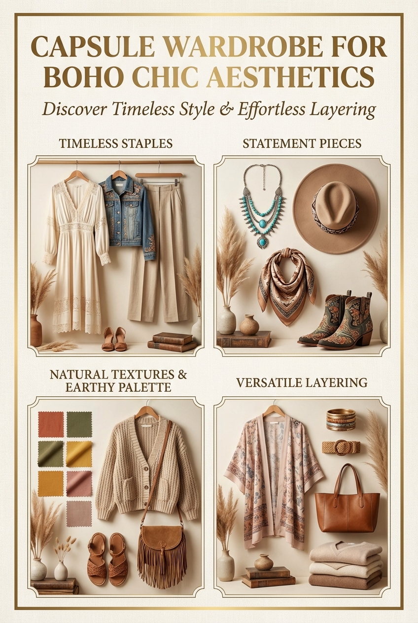 Capsule Wardrobe For Boho Chic Aesthetics - photo 4