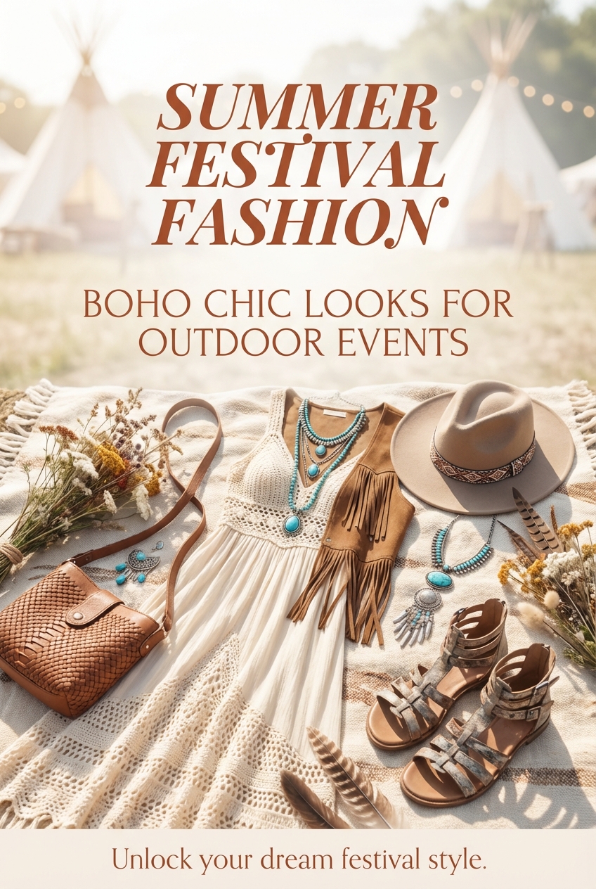 Summer Festival Fashion Boho Chic Looks For Outdoor Events - photo 2