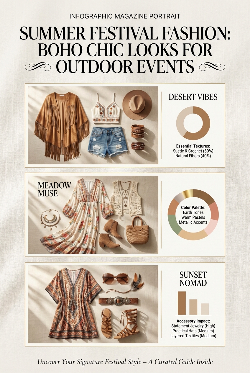 Summer Festival Fashion Boho Chic Looks For Outdoor Events - photo 3