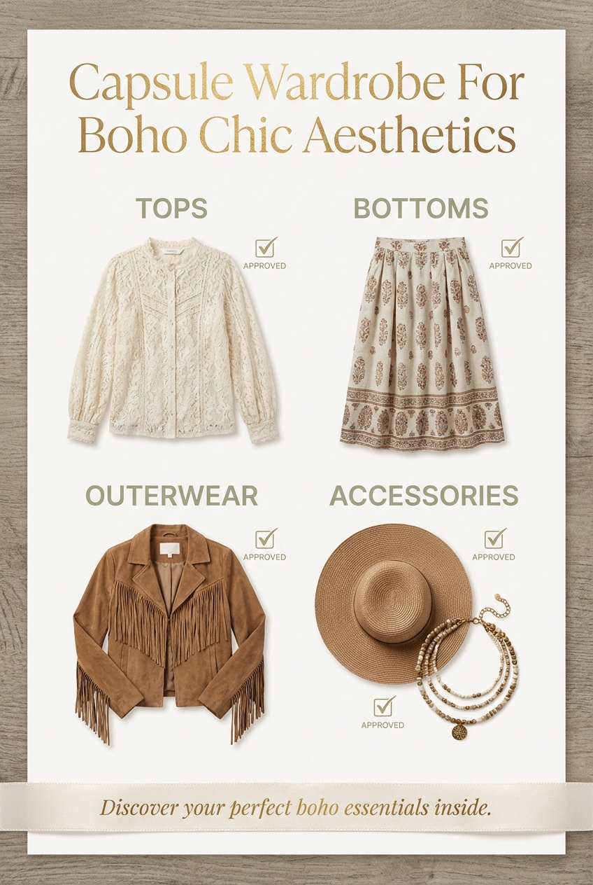 Capsule Wardrobe For Boho Chic Aesthetics - photo 5